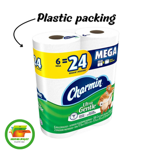 High Quality PE <b>Bags</b> for <b>Toilet</b> Tissue Packaging | Custom Size & Color | OEM Factory in Vietnam - Product Image 2