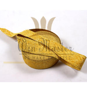 Holesale-estmento trenzado de alambre de lingote, encaje antiguo/ylar RAID/ace Gold - Product Image 4