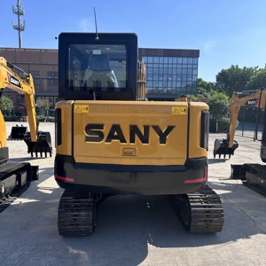 Entrega rápida SANYS SY55C Excavadora usada de 5,5 toneladas para proyectos de construcción, minería y carreteras Calidad Premium garantizada - Product Image 6
