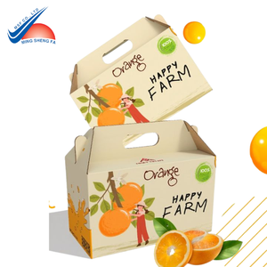 Caja de cartón corrugado personalizada para frutas de Vietnam: ideal para empacar Mango, guayaba y piña con logotipo personalizado y orificios de ventilación - Product Image 3