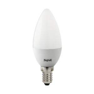 Lampadina LED Beghelli a Forma di Oliva E14 W 5 Lumen Luce Fredda 4000K - Product Image 2