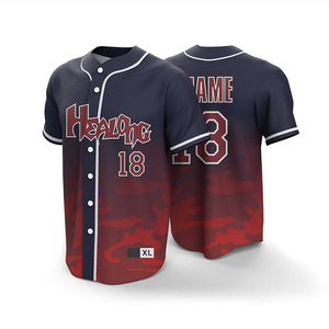 Jersey de baloncesto al por mayor, diferentes diseños sublimados, jersey de béisbol con cuello en V y logotipo liso para hombres, niños y niñas - Product Image 4