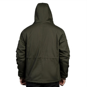Autumn Winter Men's Waterproof Hooded Windbreaker <b>Jacket</b> Comfortable Breathable Zipper Closure Warm Smock Fashion Outdoors 100% - Product Image 6