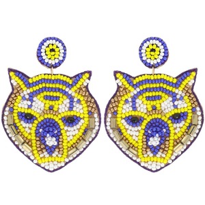 ต่างหูลูกปัดทรงสวยเก๋ สไตล์หลากหลาย สีสันตามสั่ง งานฝีมือ JAVED รุ่น JH-2063 สำหรับวันวาเลนไทน์/คริสต์มาส - Product Image 2