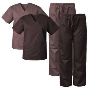 Conjuntos de uniformes médicos de enfermería atléticos personalizados de fábrica, uniformes médicos de Spandex para correr y Hospital - Product Image 3