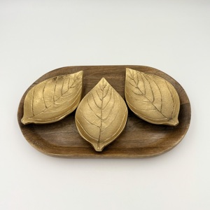 Tazón de Aluminio de Alta Calidad con Recubrimiento PVD Dorado para Servir Frutos Secos, Tazón de Servir de la Mejor Calidad para Chocolates, para Bodas y Eventos - Product Image 5