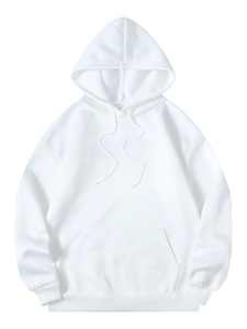 เสื้อฮู้ดสวมหัวโอเวอร์ไซส์สำหรับผู้หญิงคอปกแบบปรับแต่งได้เต็มรูปแบบสำหรับฤดูหนาว - Product Image 4