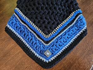 Diseño personalizado, velo de mosca de caballo/capó de oreja, productos de equitación, productos de caballo de alta calidad, velo de mosca de oreja con el logotipo de su marca - Product Image 5