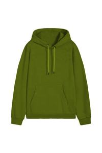 Sweat-shirts épais pour homme, automne-hiver, avec poche, imprimés personnalisés, couleur unie, basiques, en coton mélangé - Product Image 3