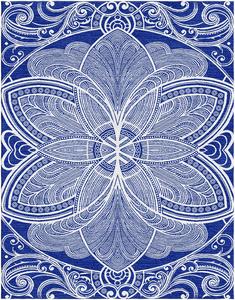 Alfombra de lujo de lana anudada a mano de estilo persa patrón abstracto respetuosa con el medio ambiente para mascotas para juegos de alfombras - Product Image 1