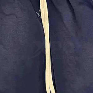 กางเกงขาสั้นสีตัดกันใส่สบายสำหรับใช้ในยิมสีไม่ซีดจางทำจากปากีสถาน - Product Image 5