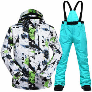 Traje de Esquí Unisex Grueso para Invierno 2025/2026, Tecnología de Calefacción, Estampado, Impermeable, Secado Rápido para Máxima Comodidad y Calor - Product Image 3