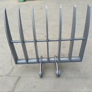 Tùy chỉnh Nhà Máy Giá 0.8 tấn 1 tấn 1.2 tấn 6-20 tấn cào máy xúc tập tin đính kèm gốc cào và cỏ cào - Product Image 1