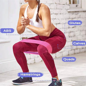 Logo personnalisé Jambes et Fesses Sports Fitness Exercice Booty Hip Bands Bandes Booty écologiques - Product Image 4