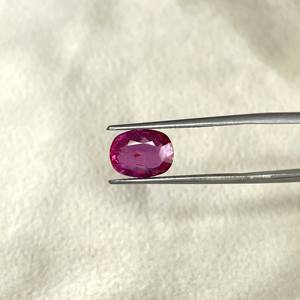 คุณภาพสูง3กะรัตทับทิมธรรมชาติ mozambique ไม่มีความร้อนรูปไข่สีแดงแหวนสีชมพูขนาดอัญมณีสำหรับทำแหวนและจี้ - Product Image 4
