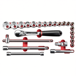 Juego de Herramientas de Espuma Bicolor Usag, 23 Piezas, Surtido, Fuente de Alimentación Manual, con Estuche Rígido - Product Image 2