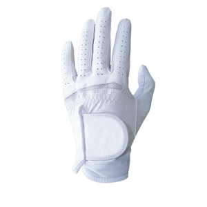 Grace White Gants de golf professionnels personnalisables pour hommes en cuir de mouton à la mode avec logo personnalisé pour les mains - Product Image 1
