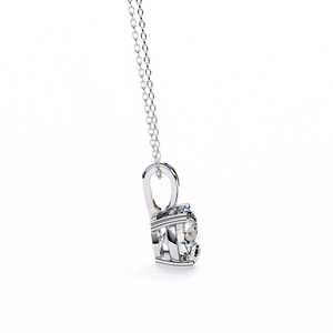 Colgante de Oro de 18K con Impresionante Diamante Cultivado en Laboratorio, Hermosos Dijes de Diamantes - Product Image 6