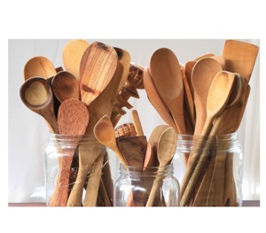 Utensilios para Ensalada Ecológicos Aptos para Lavavajillas, Hechos en India, Más Vendidos - Product Image 1