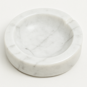 Cendrier rond en marbre beige clair décoratif bol à fumer décoration de luxe pour fumer et cadeaux vente à chaud - Product Image 2