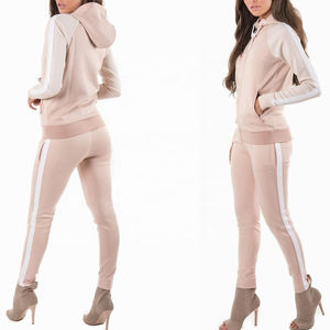 Comfortable Women Tracksuit Two Piece Jogger Sweat Suits Custom Logo <b>Hoodie</b> And Pants Fashion Wholesale Tracksuits For Fitness - Product Image 1