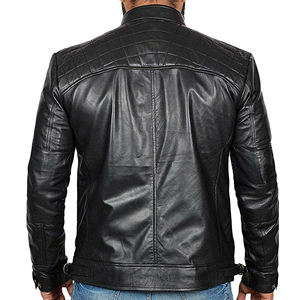 Top Selling Motorcycle Leather Jacket Custom Wholesale <b>Motorbike</b> Abrasion Resistant Genuine Leather Riding Racing Wear Jacket - Product Image 2