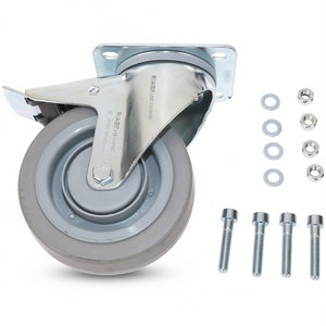 Rueda Giratoria Hazet con Freno y Tornillos para Carro de Herramientas - Product Image 2