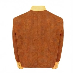 Chaqueta de lana estilo histórico para hombre, reproducción del uniforme confederado de la guerra civil, abotonada, con cuello alto, para uso en exteriores. - Product Image 2