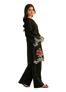 Ensemble Shalwar Kameez classique de haute qualité pour femme Style ethnique intemporel avec tenue de fête longue durée - Product Image 5