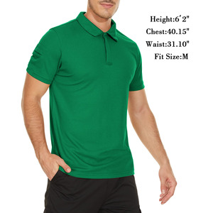 Uniforme d'entreprise de haute qualité en coton 180gsm T-shirt polo pour hommes Chemises polo personnalisées avec logo brodé pour hommes - Product Image 2