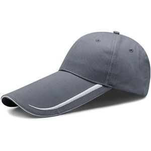 Casquette de baseball en coton à deux tons à 5 panneaux personnalisée en gros avec logo personnalisé Casquette de sport unisexe pour hommes et femmes - Product Image 4