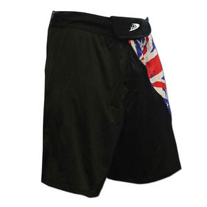 Shorts MMA personnalisables pour hommes, haute qualité, 100% coton, couleurs/tailles personnalisées, légers, séchage rapide, respirants, logo personnalisé - Product Image 5