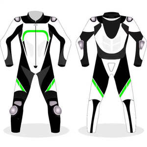 Traje de Motociclismo Unisex de Cuero para Carreras, de Alto Rendimiento, Resistente al Viento, Tallas Grandes, Ropa de Protección 2026, OEM - Product Image 1