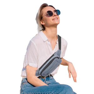 Unisex Genuine Sports <b>Waist</b> <b>Bag</b> Cute Colour Crossbody <b>Waist</b> Pack for <b>Men</b> and Women Sporty Styling - Product Image 1