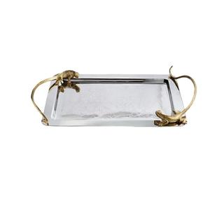 Nouvelle arrivée nouveau look avec un prix raisonnable plateau de service fabriqué à la main servant dans la couleur de forme de taille personnalisée moderne de mariage - Product Image 2