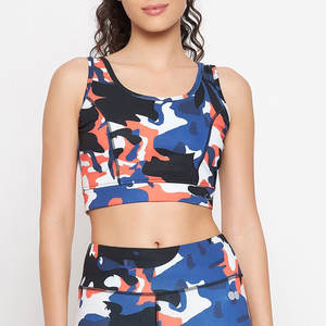 Soutien-gorge de sport pour femme, fabriqué en usine, teinture unie, vêtements de sport, entraînement et remise en forme, bonne qualité - Product Image 1