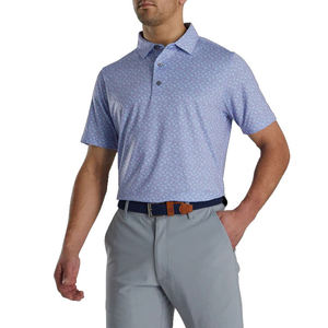 Camiseta de Golf Personalizada para Hombre, 100% Algodón, Sólida, Transpirable, Sublimada, de Alto Rendimiento, con Color y Logotipo Personalizados - Product Image 6