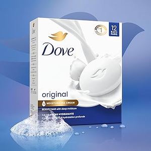 สบู่ก้อนโดฟ บิวตี้ บาร์ สำหรับผู้หญิง สูตรอ่อนโยน ไม่มีน้ำหอม ปราศจากสารก่อภูมิแพ้ สำหรับผิวแพ้ง่าย ขนาด 3.75 ออนซ์ 12 ก้อน - Product Image 3