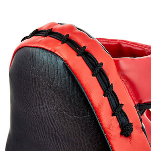 2025 logotipo personalizado Rojo Negro mano punzonado almohadilla de enfoque Mini Kick Boxing Taekwondo HERRAMIENTA DE ENTRENAMIENTO BOXEO Focus Pad servicio OEM - Product Image 3