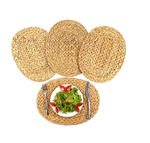 Best Price Selling Homemade Rattan Tea Coaster Colored Rattan Mats & Pad Home & Kitchen Decor Rattan Tea Cup Platter <b>Placemats</b> - Product Image 3