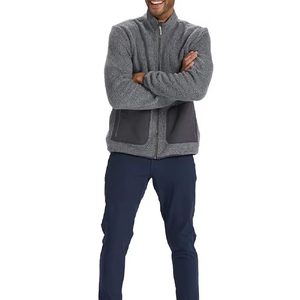 Top Tending Polar Fleece Jacket Custom Made Precio bajo Pakistan Factory Hombres Mujeres Senderismo Grueso Polar Fleece Chaqueta de invierno - Product Image 5