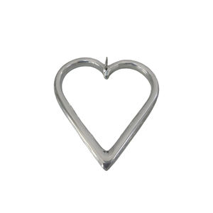 Most Selling Iron Metal Hanging Heart <b>Wall</b> Decorative Ornament Silver Color for Home & <b>Christmas</b> Decoration Handmade Bulk - Product Image 3