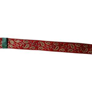 Produits les plus vendus Rubans décoratifs brodés personnalisés de 50mm pour vêtements Ruban tissé jacquard en gros pour la vente - Product Image 5