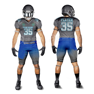 Vêtements de football américain personnalisés avec logo, 100% polyester, logo personnalisé, uniforme de football américain sublimé, vêtements de sport - Product Image 6
