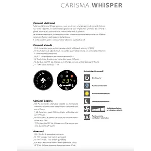 Sabiana Whisper CB-Touch CFF Ventilconvectores Inteligentes con Conectividad Wi-Fi - Product Image 3