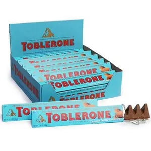 Toblerone Melkchocoladereep Met Honing En Amandelnougat 12 - 3.52 Oz Repen