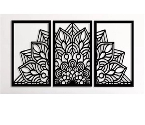 Luxury Botanical <b>Wall</b> Decoration Metal <b>Art</b> For Modern Home Interior Space And Office Decor With Natural Greenery Inspired Design - Product Image 1