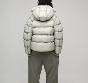 Chaqueta Plegable Compacta para Hombre, Personalizable con Marca, OEM, Capucha Desmontable, Resistente al Agua - Product Image 6