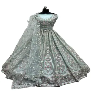 DGB экспортная одежда для вечеринки lehenda Холи сурат свадебная одежда для вечеринки новейший дизайн жоржет lehenda Холи с блузкой в индийском стиле 2022