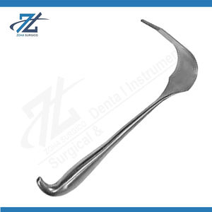 Retractor de Hemilaminectomía Meyerding, Manual, Acero Inoxidable, 18 cm de Largo, Hoja de 7 Pulgadas, Tamaño de Hoja 50x10 mm, Instrumentos Quirúrgicos Hechos en Pakistán - Product Image 2